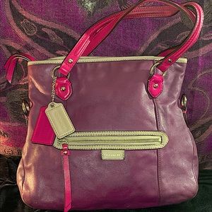 Authentic COACH Daisy Spectator Leather Mia Shoulder Bag Crossbody Purse